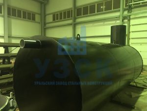 Резервуар горизонтальный стальной наземный в Челябинске
